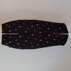 NWT I🖤Ronson Highwaisted Flamingo Pencil Skirt